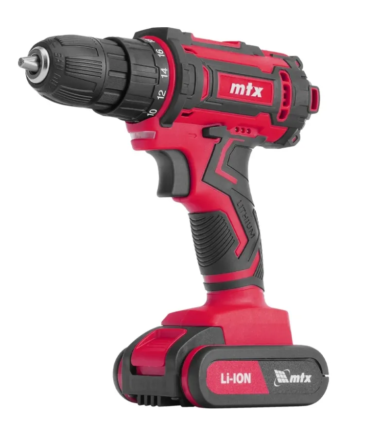 Купить Дрель-шуруповерт аккумуляторная MTX CDS-20, Li-Ion, 20 В// 26186